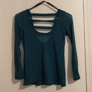 Jessica Simpson Teal Shirt
